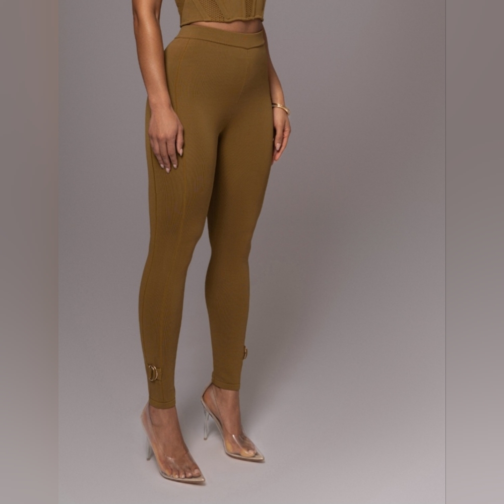 Jlux Label Olive Marcie Knit Leggings xs - Picture 2 of 8
